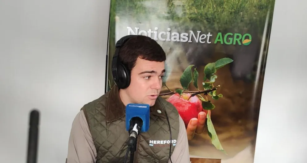 Bernardo Ambrosetto, experto en raza Hereford, fue tajante con la carne del norte de la barrera sanitaria. 