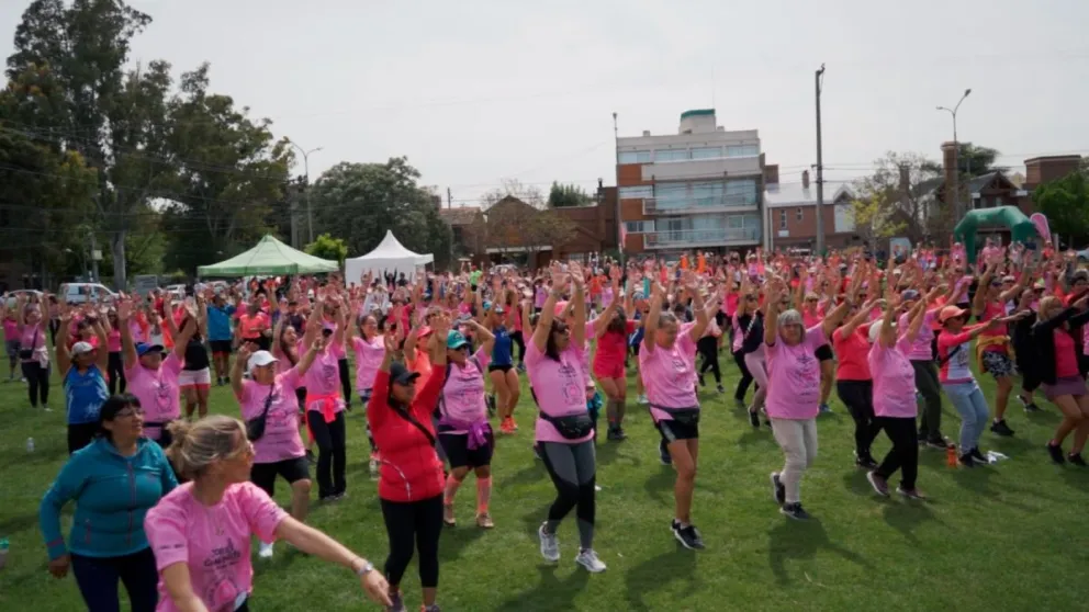 Celebración por el "Mes Rosa".