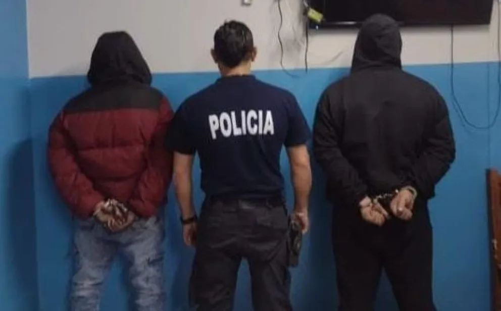 El sistema de videovigilancia fue fundamental para que los policías logren atrapar a los individuos.