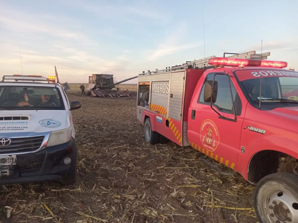 La maquinaria habría sufrido un desperfecto mecánico. 