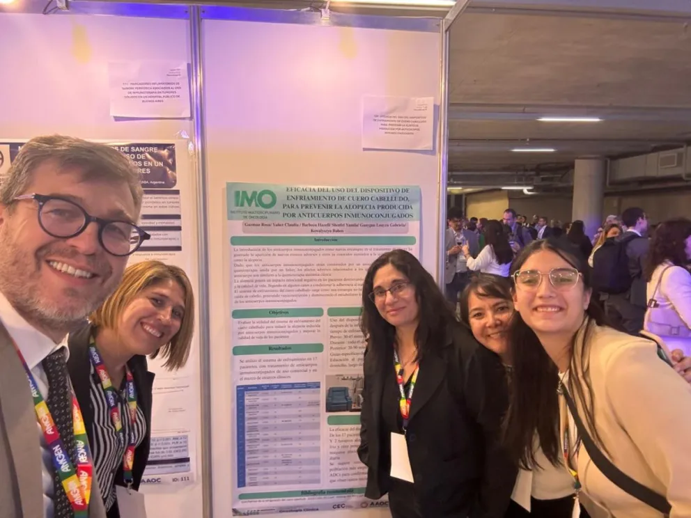 Equipo del IMO en Buenos Aires.