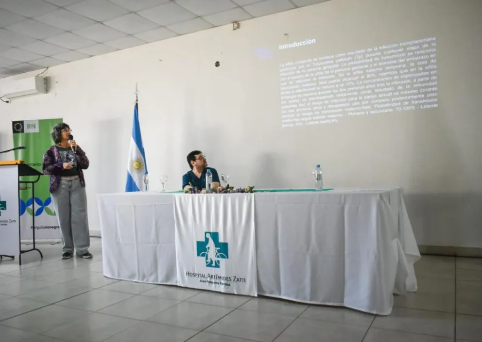La sífilis, uno de los temas incluidos en la agenda que continuará hasta mañana. Fotos Vanesa Schwemller para NoticiasNet.