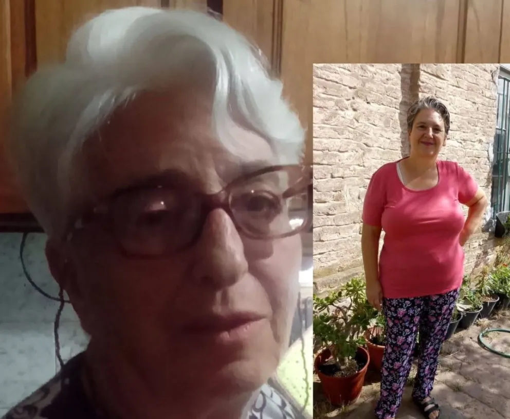 María Antonia (izquierda) y su hija María Luisa (derecha). Fotos gentileza.