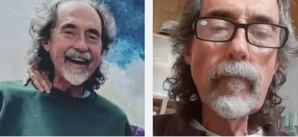 Ricardo Barragán, adulto mayor perdido en Las Grutas. 