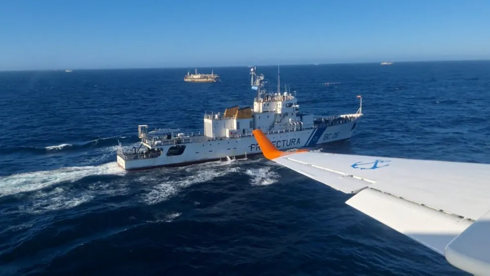El trabajo de la Prefectura en las costas rionegrina. Foto: archivo