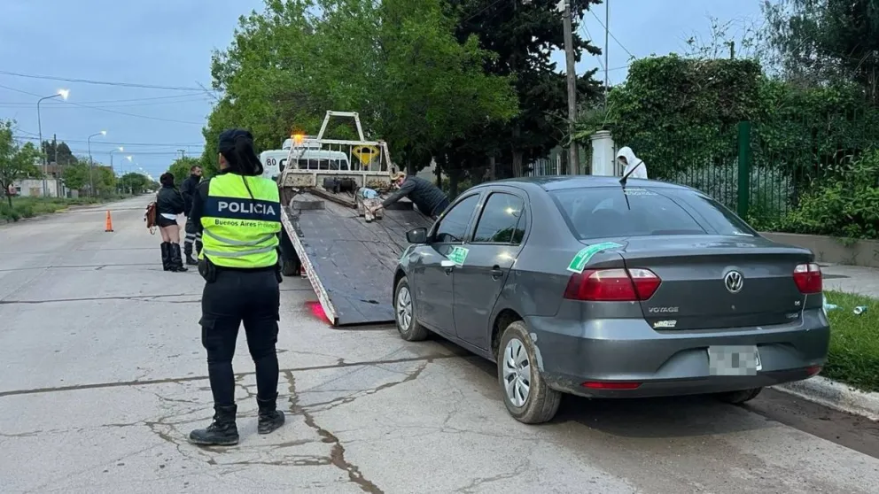 El vehículo fue secuestrado por personal municipal. 