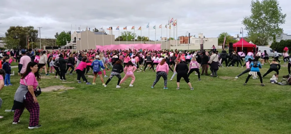 Hubo calentamiento previo. Fotos gentileza.