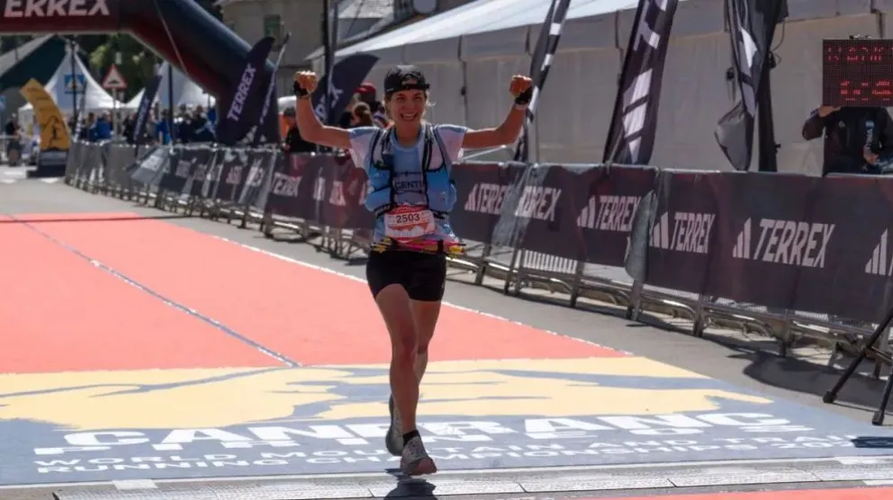 La representante de Bariloche completó un gran desempeño en su primera experiencia mundialista (Fotos gentileza)
