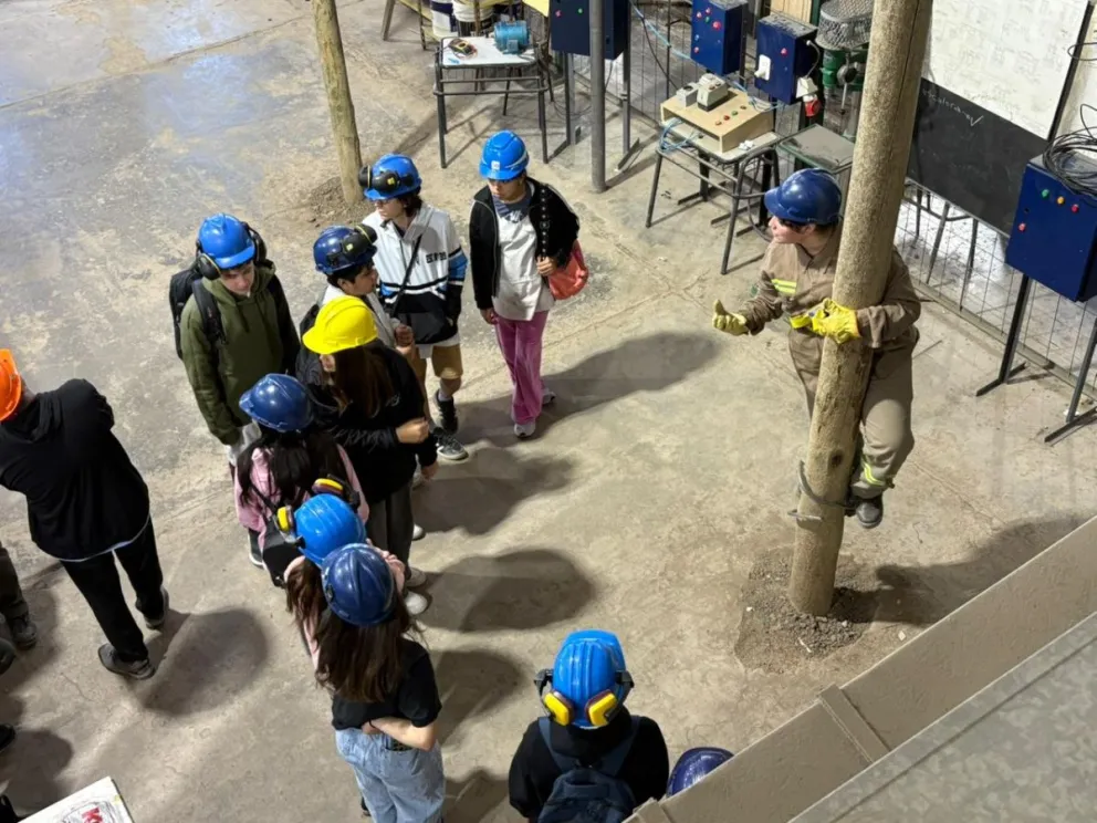 Una demostración en el Industrial. Fotos de Vanesa Schwemmler para NoticiasNet.