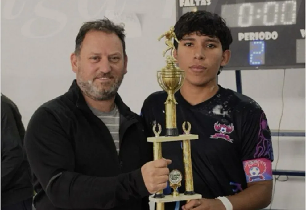 Gabriel Prioli fue ternado por su trabajo en La Liga Rionegrina de Fútbol 