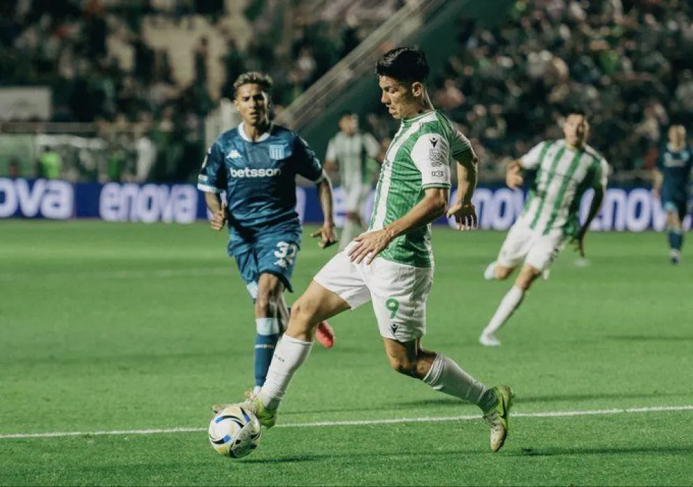 El delantero sumó 40 minutos en el encuentro. 