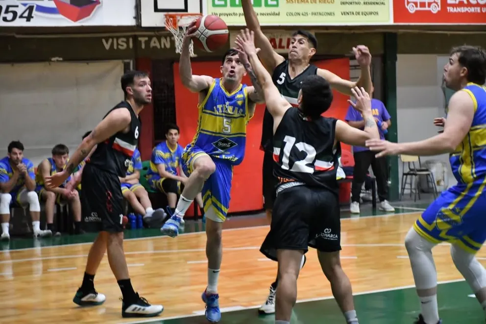 Triunfo de Atenas sobre Deportivo Patagones. Foto Prensa Atenas. 