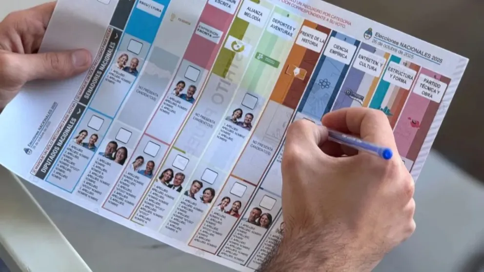 La boleta única tendrá su debut el próximo 26 de octubre. 