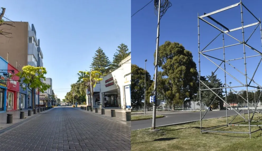 Calle Buenos Aires de Viedma. Foto: Vanesa Schwemmler para NoticiasNet.
