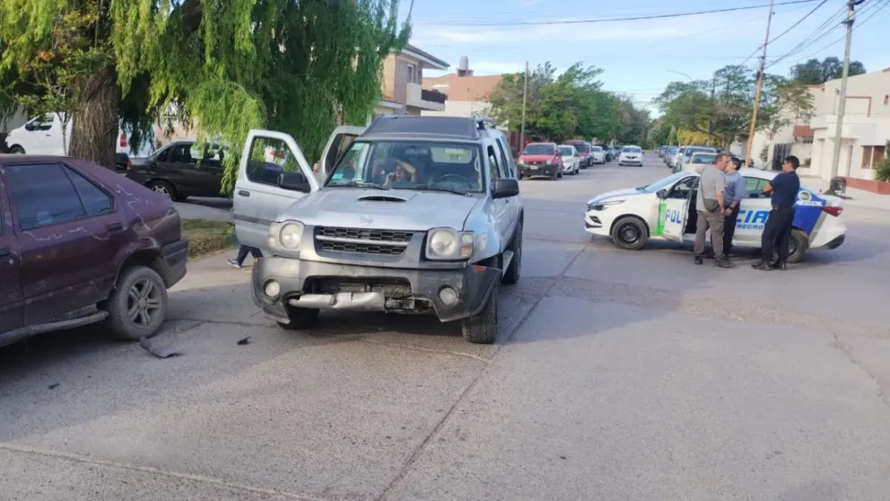 Así quedó uno de los vehículos involucrados. Fotos gentileza.