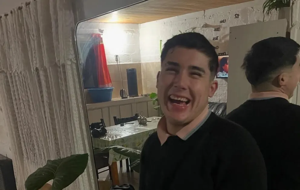 Tomasini y el recuerdo de sus allegados. 