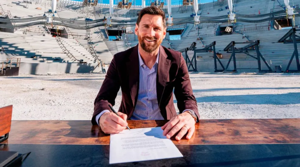 Messi se asegura seguir en la MLS hasta que cumpla 41 años.