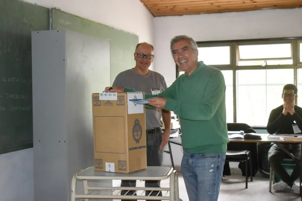 Facundo López espera un buen resultado electoral. Fotos Vanesa Schwemmler para NoticiasNet. 
