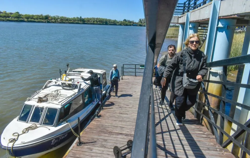 El servicio de lancha funciona todos los días de 8 a 20.30 (Foto: Vanesa Schwemmler)
