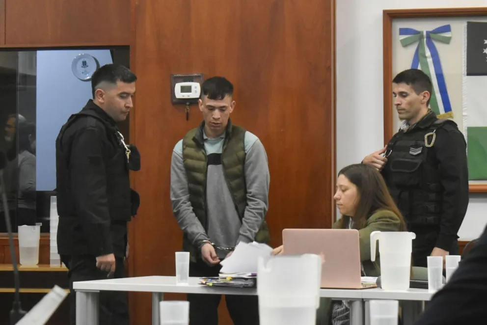 Sigue el juicio contra Yuthiel Huinca, acusado de disparar el arma que mató a Jonathan Caracciolo (Foto: NoticiasNet)