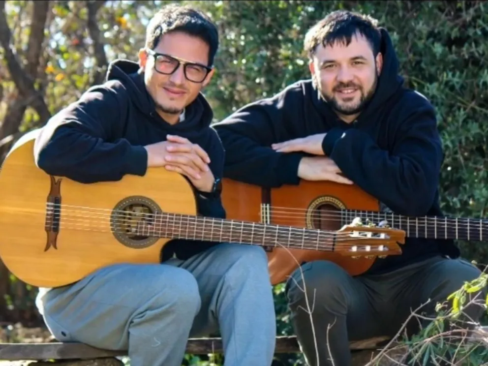 El dúo Romero Pineda llega desde la provincia de Buenos Aires.