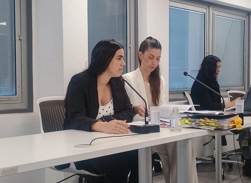 Las fiscales Maricel Viotti Zilli y María Candela Sequeiros