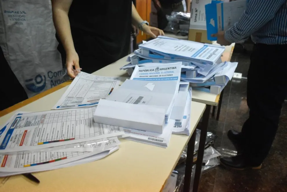 El escrutillo definitivo se lleva adelante en el edificio del Juzgado Federal 