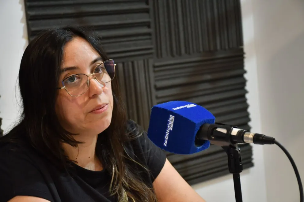 Carla Cabrera, coordinadora del CADEM de Viedma. 
