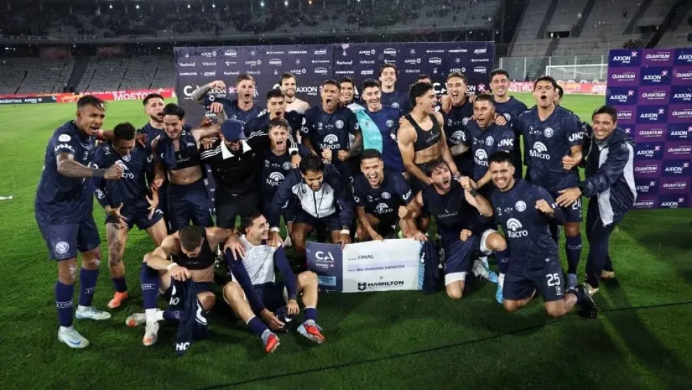 La "lepra" mendocina se clasificó a la Libertadores. 