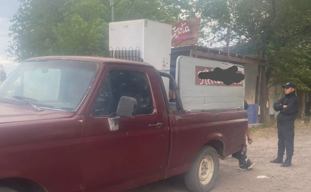 El flete en cuestión. Foto gentileza.