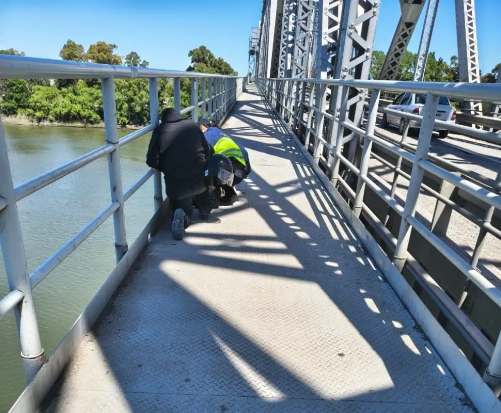 El hecho se registró  en el denominado "Puente Viejo".