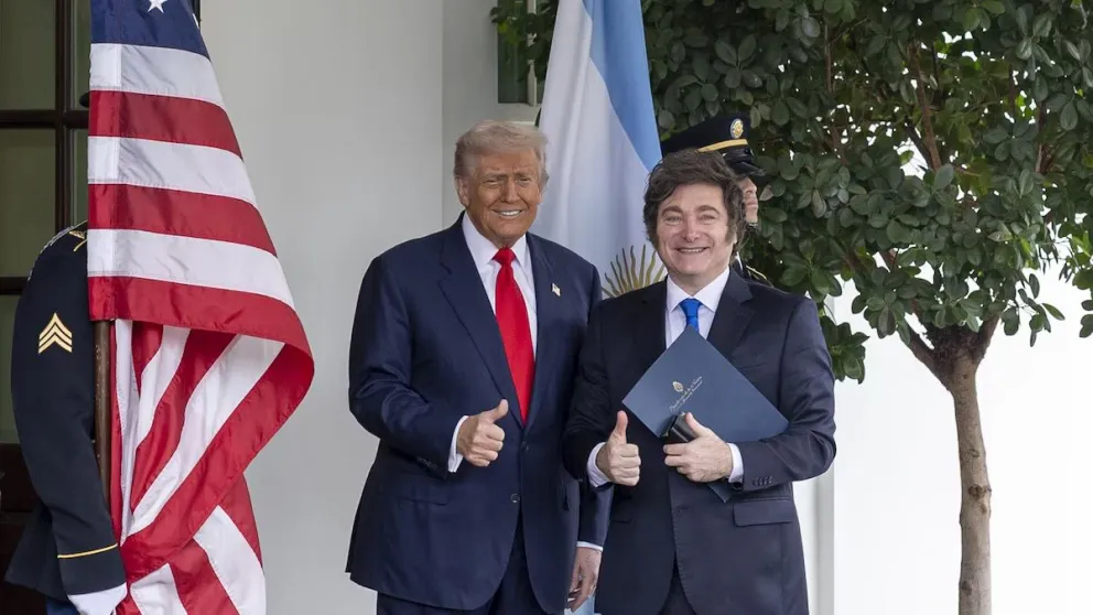 La Casa Blanca informó sobre el acuerdo entre los gobiernos de Trump y Milei.