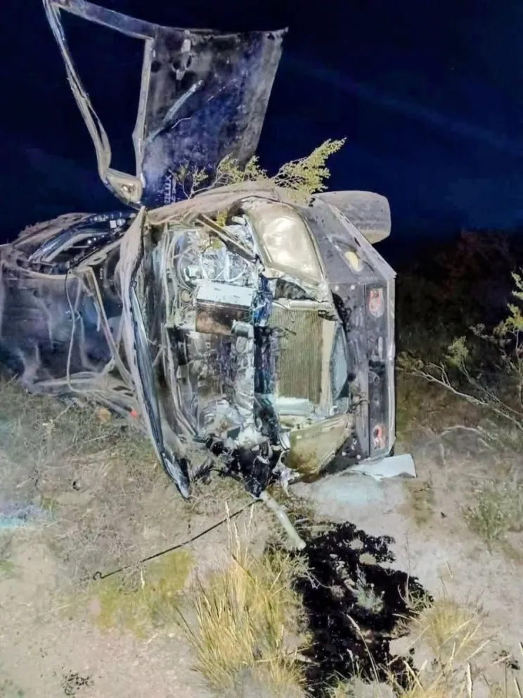 Destrucción total. Foto gentileza Pablo Zeta.