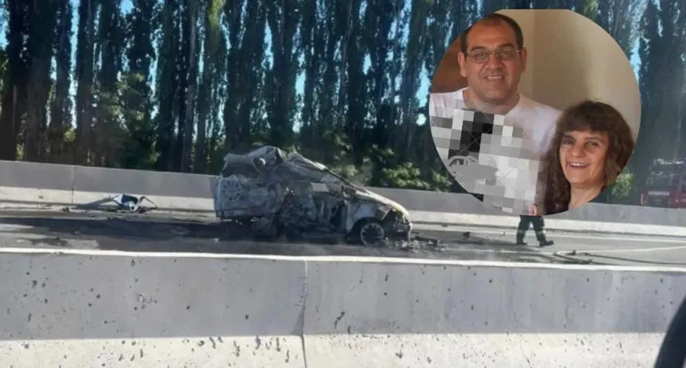 La familia Gutiérrez viajaba hacia el balneario Las Grutas.