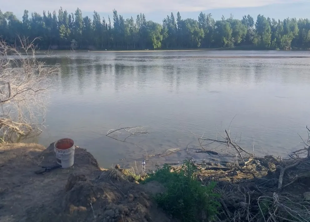 Zona del incidente en el kilómetro 24 de la Ruta 53. 