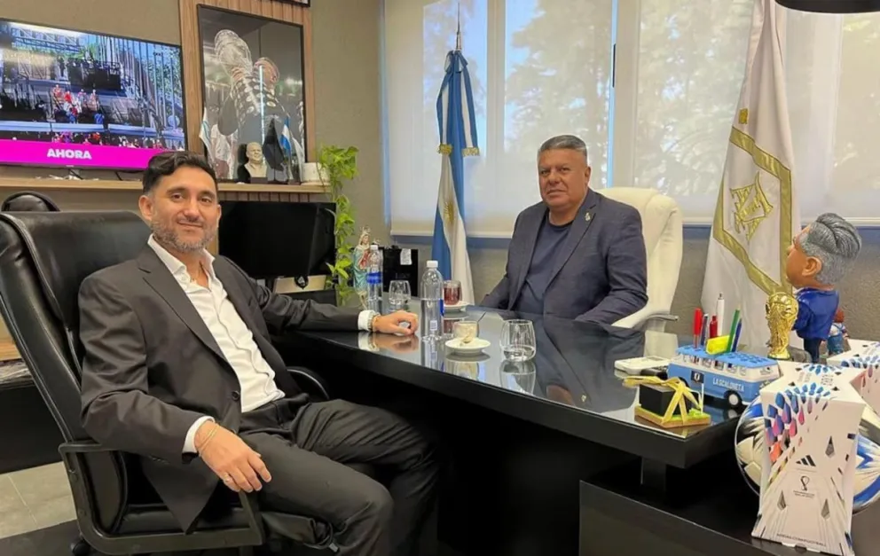 El financista Ariel Vallejo, ligado al Chiqui Tapia.