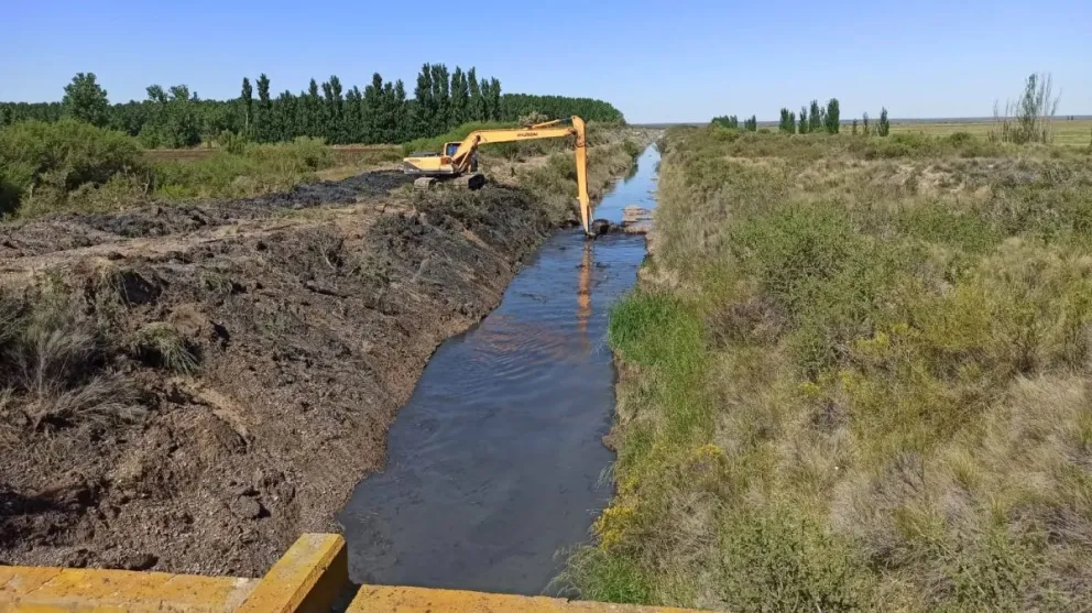 Latente preocupación por quemas descontroladas en el Idevi. Foto Gobierno Río Negro. 