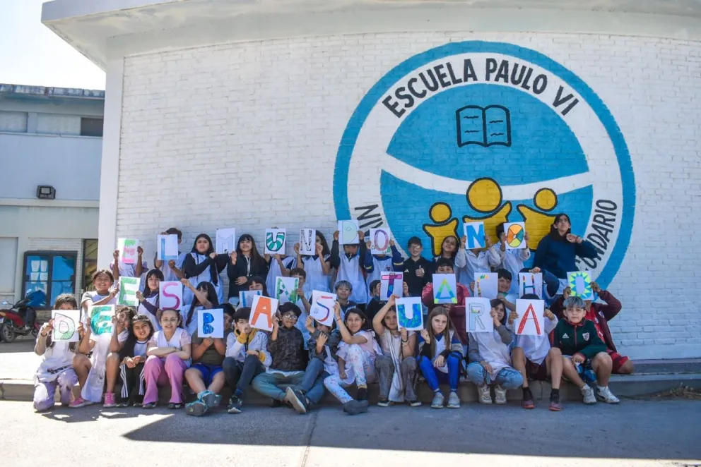 El foco estuvo en la costanera de Viedma y la protección de la fauna marina. Fotos: Vanesa Schwemmler.