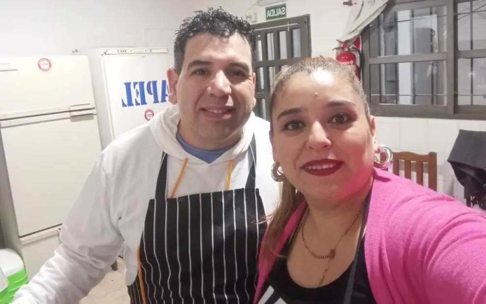Cecilia Muñoz y su pareja, Diego Otiñano, son los emprendedores. 
