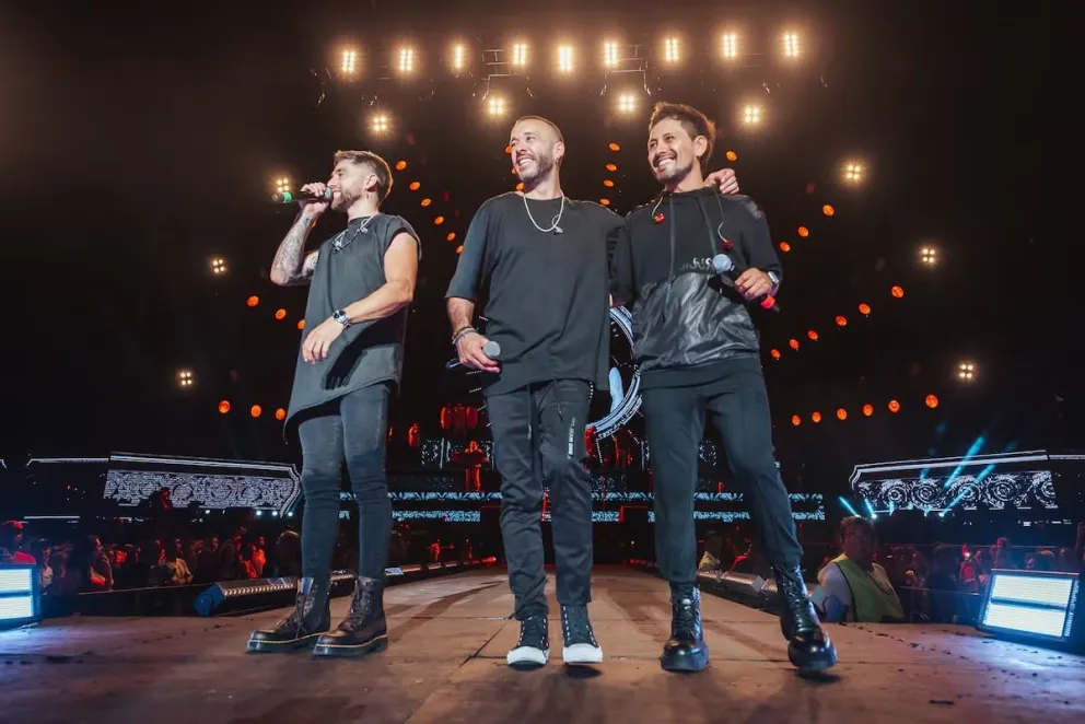 La Konga, banda emblemática del cuarteto, en el radar de la Fiesta del Mar y El Acampante de Viedma. Foto web. 