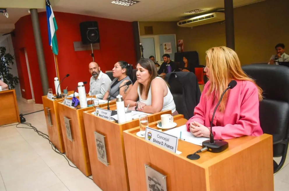 Algunos concejales votaron en forma negativa. Foto archivo.