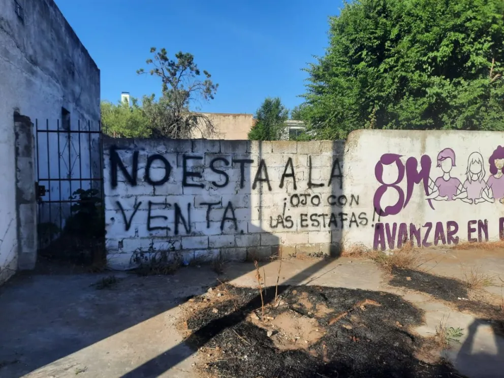 El polémico terreno está sobre calle Barbieri, en Carmen de Patagones. 