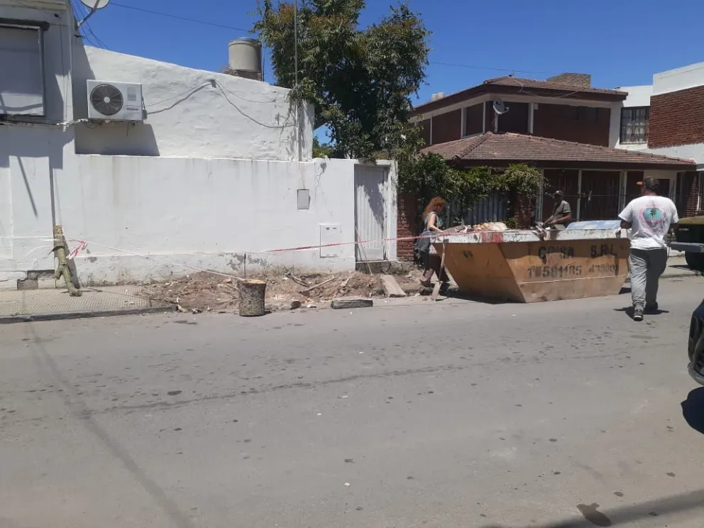 La destrucción consumada durante el fin de semana largo.