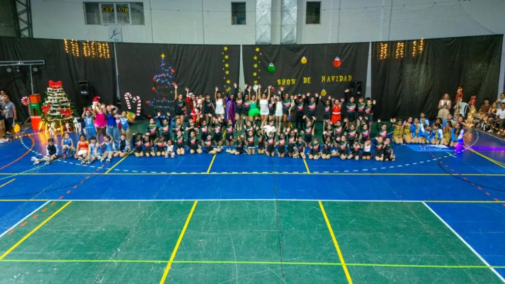 Emotivo cierre del patín del Deportivo Patagones. Fotos gentileza.