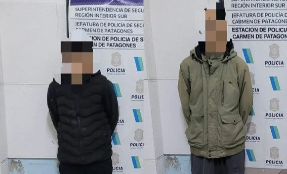 Los jóvenes quedaron a disposición de la Justicia. 