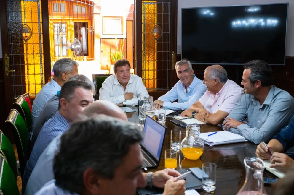 El encuentro se concretó en la Residencia de los Gobernadores.