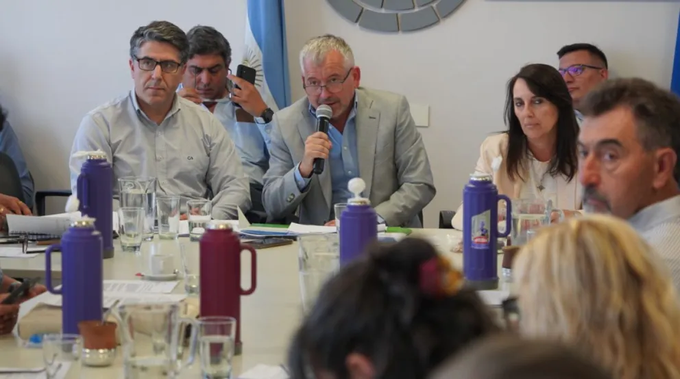 El titular de la cartera económica, Gabriel Sánchez, encabezó la extensa presentación del proyecto. 