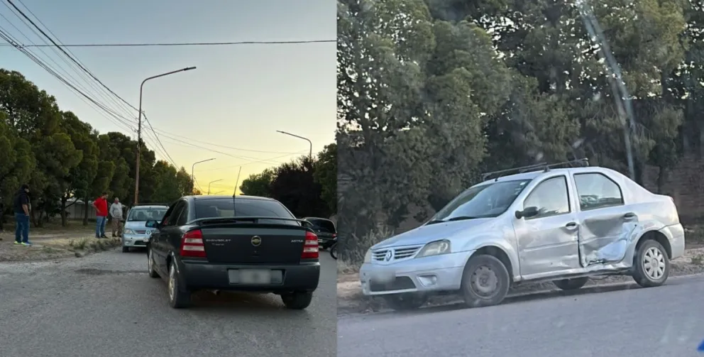 Los vehículos involucrados fueron un Chevrolet y un Renault. 