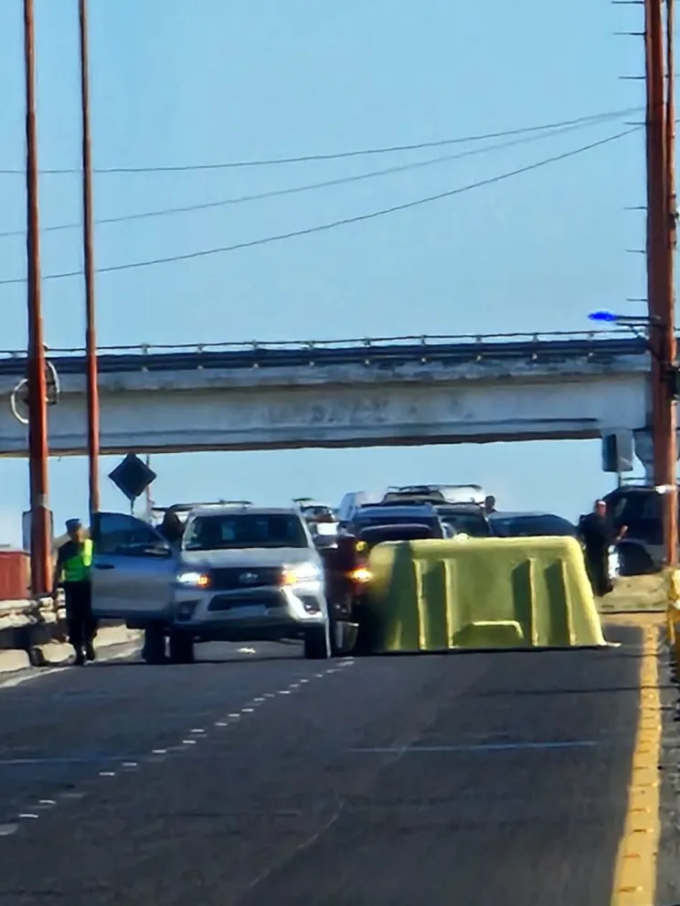 Afortunadamente fue un susto que no dejó heridos. Foto: Gentileza. 