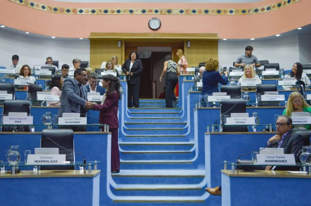 El cuerpo durante parte de la sesión de hoy. Fotos Emanuel Mirenghi para NoticiasNet.